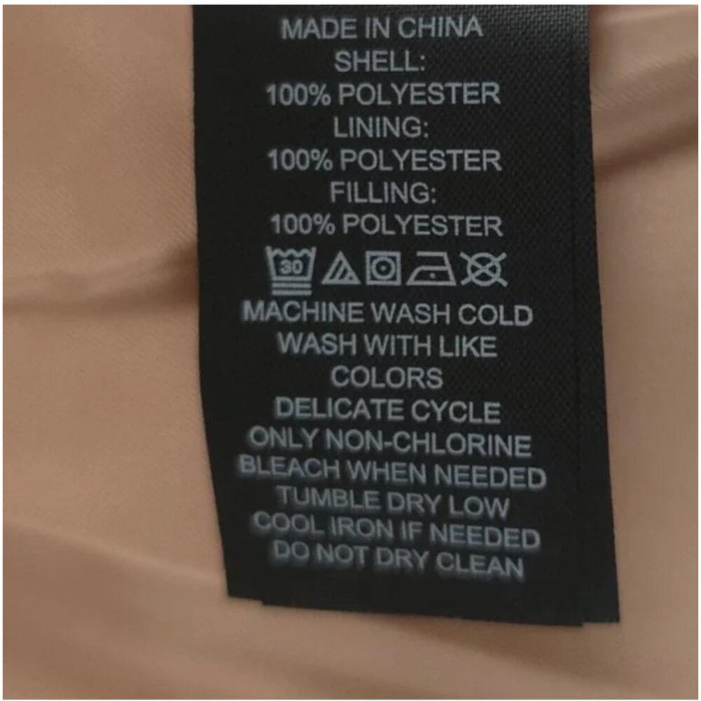 NWT KATE SPADE Full Zip Quilted Toasted Peanut VEST KSVK23768L-MA Size S,L, XL,M - Picture 9 of 9